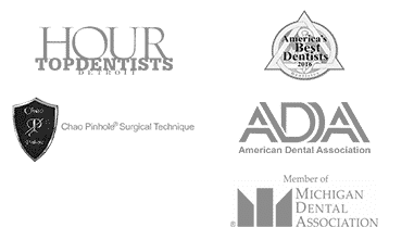 HOUR Top Dentist, ADA, MDA Logos