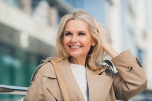 Older Woman Smiling