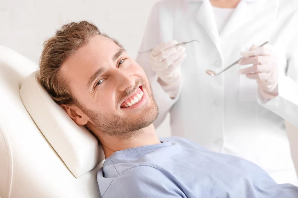 loving-his-Porcelain-Veneers-in-MI